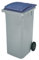 Générique Conteneur à déchets 120 litres tri sélectif 2 roues couleur (Bleu)