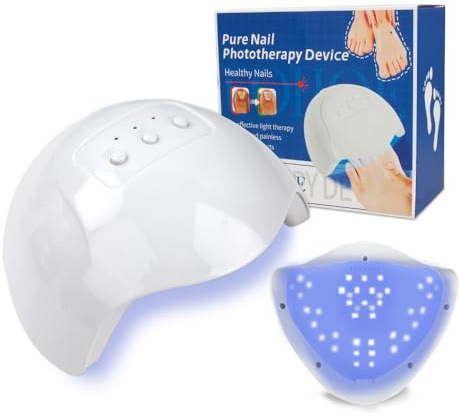 WDKXCN Upgrade Nail Fungus Laser Device, Antifungal Laser Nail Fungus Laser Treatment, Anti Fungal Nail Treatment, 7-10 Minutes per Day, High-Efficiency Toenail Fungus Treatment for Toenail Fungus