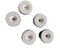Generico Punte di sabbiatura Ugello for sabbiatura da 2/2,5/3/3,5 mm di 5 galloni di Sabbia for pentola for sabbiatura Pistola a spruzzo ugelli for sabbiatrice(5pcs,3mm Hole Diameter)