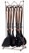 Kitchen Utensils Set, 7 Pieces Silicone Cooking Utensils Set with Stand, BPA-Free & Heat Resistant Kitchen Utensils for Cooking, Kitchen Gadgets Spatulas Set for Nonstick Cookware (Black)