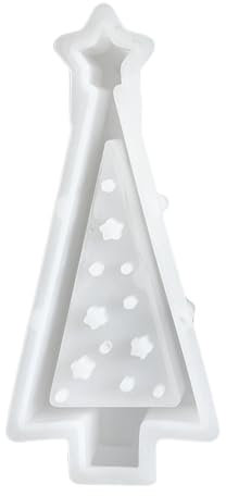 Weihnachtsbaum-Bilderrahmen-Form, stabiles Silikon-Zubehör für einzigartige Tischdekorationen und Ornamente