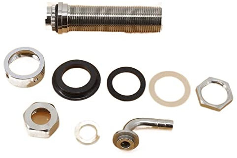 JKELPV Bier Zapfanlage Verchromter Bierzapfhahn-Schaft mit 8 mm Homebrew-Kegging-Teilen, DIY-Zubehör Heimbrausystem(98mm Shank)