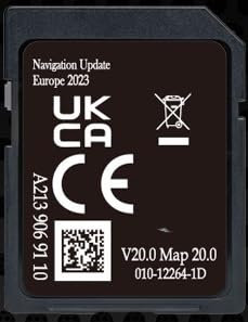 Scheda SD Navigazione GPS Europa 2023 v20 - A2139069110 compatibile con Mercedes Garmin Map Pilot - STAR2