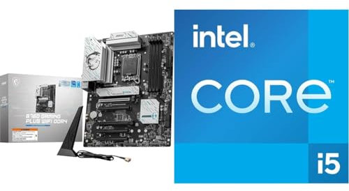 MSI B760 Gaming Plus WiFi DDR4 Carte mère + Intel® Core™ i5-14600K Desktop Processor 14 Cores