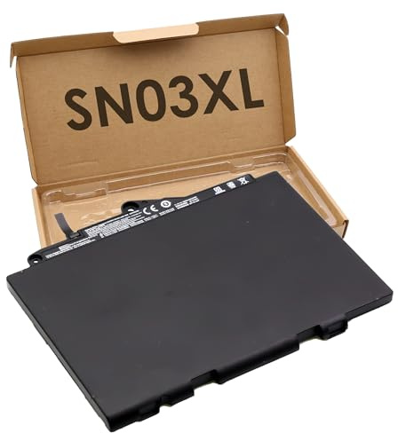 BLESYS SN03XL Battery for HP EliteBook 725 G3, 820 G3, 725 G4, 820 G4 Series SN03044XL ST03XL HSTNN-L42C HSTNN-UB6T HSTNN-DB6V Replacement Battery 44Wh