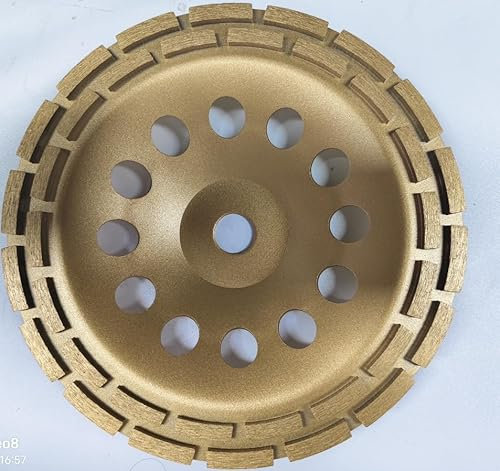 Diamond Grinding Wheel 230mm / 9 Inch Concrete Grinding Disc Angle Grinder Discs for Concrete, Wall, Floor, and Surface Grinding Diamond Cup with Industrial Quality