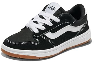 Vans Ryland LS Suede Canvas Black White schwarz