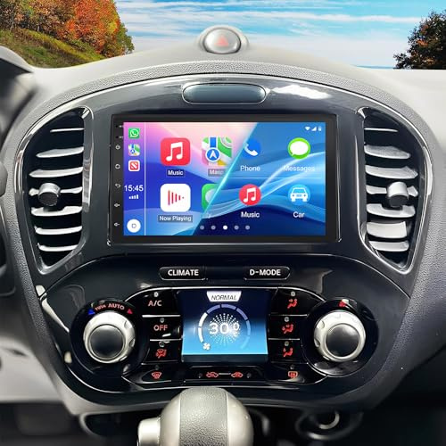 2G+32G 7 Inch Android 13 Car Stereo for Nissan Juke 2010-2014 Double Din Car Radio with Wireless Carplay Android auto Touchscreen Bluetooth GPS WIFI FM/RDS SWC Mirror Link Backup Camera