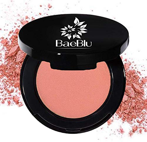 Organic Mineral Blush, Talc-Free Pressed Powder Blush, Kinzley