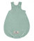 Julius Zöllner Babyschlafsack gefüttert Musselin 2,5 TOG Gr. 62/68 | 100% Baumwollmusselin | Oeko-TEX Standard 100 | grün