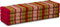 livasia Nachhaltige Klappmatratze Kapok XXL - 200x140x8cm - extrabreite Gästematratze, Faltbare Matratze doppel, ökologische Yogamatte, Gästebett klappbar, Liege Garten Balkon (Rot/Grün)