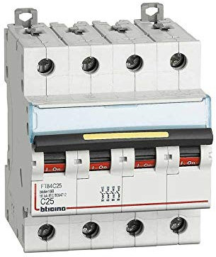 Interruttore Magnetotermico 4 Poli C6 2M 4500K - COD. HERD692547