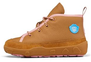 Affenzahn Winterschuh Leder Easy reflektierend, kuschelig warm mit Schaffell gefüttert Größe 21-32