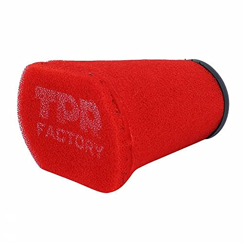 Filtro dell'aria top perf tpr factory big schiuma rossa diam 28-32-36-39-43 mm fissaggio dritto (libro con adattatori)