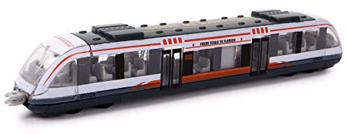 TURBO CHALLENGE – Tranvía – Die Cast 028801-1/64 – Vehículo con Ruedas Libres – Gris – Metal – A Partir de 3 años