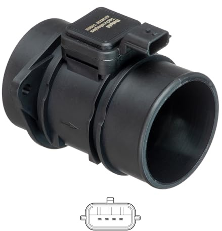 DELPHI AF10734-12B1 Mass air flow sensor with housing