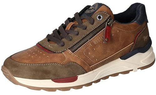 MUSTANG 4186-306, Scarpe da Ginnastica Uomo, Marrone Chiaro, 44 EU