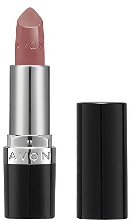 Avon Ultra Satin Lipstick Blush Nude with Vitamin E, Avocado Oil and Sesame Oil for Creamy Rich Colour with a Satin Finish