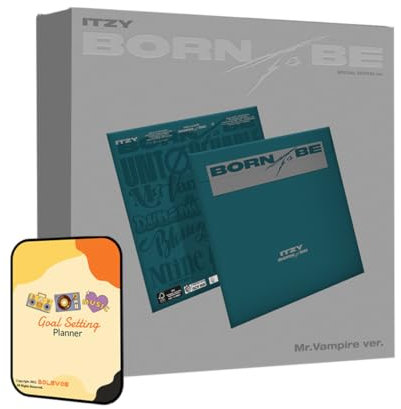 ITZY BORN TO BE (SPECIAL EDITION) Album [Mr. Vampire ver.]+Pre Order Benefits+BolsVos Exclusive K-POP Inspired Digital Merches