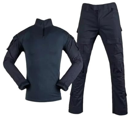 Camo1 Anzug Taktische Kleidung Anzug Outdoor Camping und Wandern Sport Set, Outlift Baskenmütze, XXL