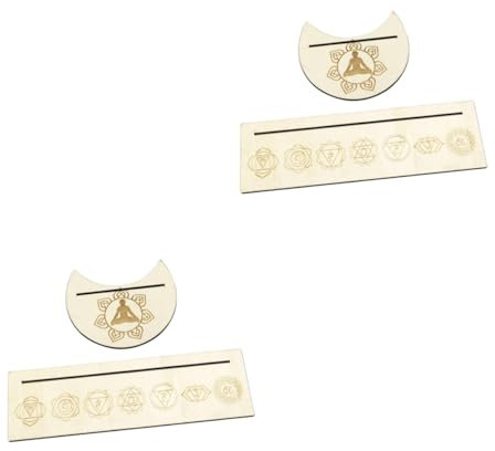 Alasum 2sätze Tarotkarten Dekorativer Kartenständer Mondform Für Tarot-displays Für Altar Und Wohnraumgestaltung