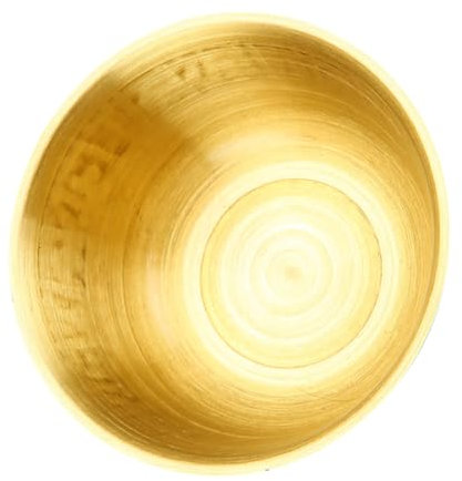 IMIKEYA Ciotola Di Rame Decorativa Per Offerte Di Acqua Ciotola Buddista Sacrificio Per Adorazione E Decorazione Della Casa D'oro