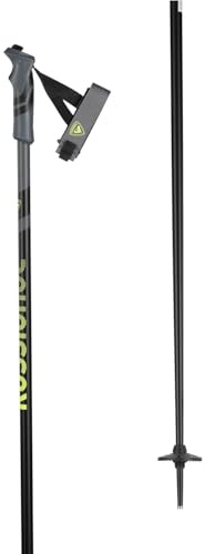 Rossignol Skistöcke Tactic Clip Black Lime – Herren – Größe 135 – Schwarz