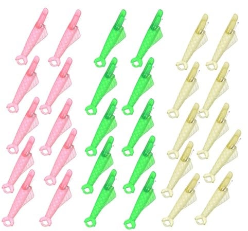 Limeow 30 Stück Einfädelhilfe Fangnadel Faden Einfädelhilfe Einfädler Nadeleinfädler Needle Threader Nähmaschine Zubehör Nadel Einfädelhilfe Werkzeuge zum Einfädeln von Nadeln für das Handnähen