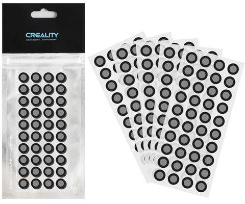 Creality 3D Scan Marker 6 mm Aufkleber optische Tracking Punkte Referenzpunkt 200 Stück in 5 Blättern für 3D Scanner
