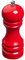 Tala Wooden Pepper Mill with Fully Adjustable Ceramic Grinder for Course and fine Milled Pepper, Premium Grade, Perfect for Home, Restaurants and Hotels use, Made with FSC Wood in Red Colour