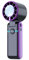 SIYOMG Portable Handheld Turbo Fan with Ice Cooler, 5000mAh 13 Hours Battery Life Rechargeable Personal Fan with 5 Speeds,Foldable,LED Display for Travel, Outdoor, Office