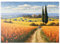 MyPuzzle Goldene Felder der Toskana mit Zypressen - Premium 500 Teile Puzzle - MyPuzzle Sonderkollektion von Puzzle Galaxy