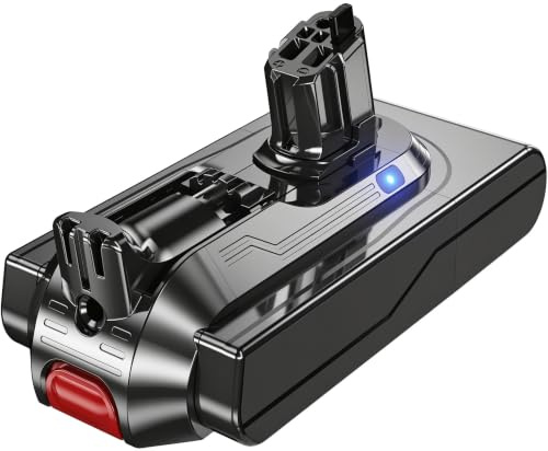 Batterie de Remplacement FLYLINKTECH 8500mAh Dyson V11/V15, Extra/Absolute/Animal/Torque/Drive/Outsize Dyson V11 V15 SV15 SV22 (Ne Convient Pas aux modèles à Visser)