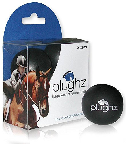 plughz Equine Ohrstöpsel S schwarz