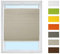 Plissee Rollo zum Anschrauben (Grau, B110cm x H180cm) Rollo Jalousie, Halterungen zum Schrauben/Faltrollo Sichtschutz und Sonnenschutz für Fenster/Farbe & Größe wählbar