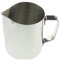 600ml Barista Milk Jug for Coffee Machine, Milk Frothing Jug Pitcher Metal Steamer Ideal Stainless Steel Milk Steaming Jug for Frothing Milk Coffee Machine Accessories