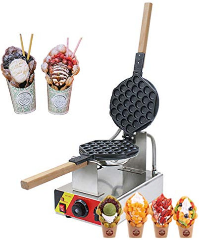 Hanchen Egg Waffle Maker Electric Non-Stick Eggettes Bubble Waffle Maker Hong Kong Eggettes Iron Maker NP-547 220V