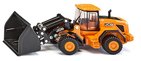 siku 1789, Pala gommata JCB 457, 1:87, Metallo e Plastica, Giallo e Nero, Giunto Articolato, Benna Mobile