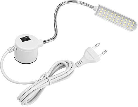 Haofy Nähmaschinenlicht, LED-Magnet-Arbeitslampe, 6W Schwanenhals-Tischlampe, Zum Nähen, Werkbank, Drehbank, Bohrmaschine, Maschinist, Tischschleifer