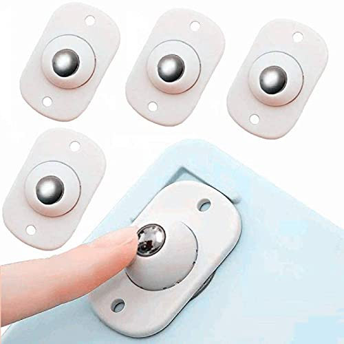 8Pcs Mini Möbelrollen Klein - Selbst Klebstoff Universal Räder Rollen 360 Grad Drehbare Ball Pulley Mini Swivel Rollen Räder Für Kleine Möbel