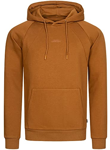 Indicode Herren Virginia Kapuzenpullover Hoodie mit Kapuze & Kängurutasche | Klassischer Hoodie in weicher Sweatqualität, Kapuzenpullover, Sweatshirt, Outdoorpullover, Freizeitpullover für Männer