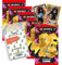 Bundle mit Blue Ocean Lego Ninjago Serie 8 Trading Cards - 5 Booster + Exklusive Collect-it Hüllen