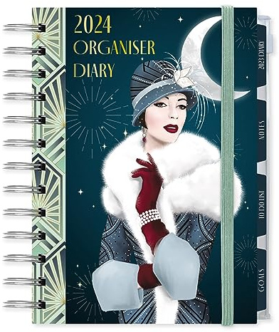 Terminplaner 2024, Art Deco Claire Coxon