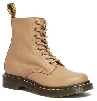 Dr. Martens 1460 Pascal - Stivali da donna - Soletta in pelle e tessuto - Suola in PVC - Tomaia in pelle Savannah Tan UK 3 (US Women's 5) M, Savannah Tan, 36 EU