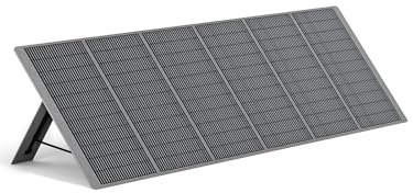 AFERIY Kit de Panneaux Solaires Portables 400W 26V, Panneau Solaire Monocristallin avec ETFE, IP65, Supports Autoportants et Ports de Sortie USB, Panneau Solaire Pliable pour Hors Réseau, Camping