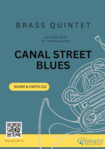 Brass Quintet Canal Street Blues score & parts: intermediate level