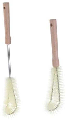 Beavorty 4pcs Multi-Function Cleaning Brush Bottle Cleaning Tool Handle Bristle Brush