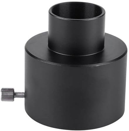 BEBIKR Schwarzer Okular-Adapter, 3,2 cm auf 5,1 cm, Befestigungslösung für Astronomen, Adapter, Projektion, Astrofotografie, Teil-Design, Adapter
