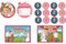 Chaopisz 12 Birthday Invitations - - Bibi and Tina Patterns - Birthday Party Birthday Invitation Cards (A6 with Rounded Corners) - For Boys and Girls