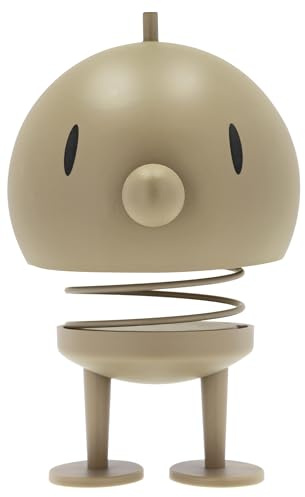 Hoptimist Speaker, Bluetooth Lautsprecher Design, Kabellos, Musikbox Erwachsene, 15 x 15 x 23 cm, X-Large, Soft Latte